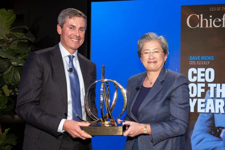 Dave Ricks and Lisa Su